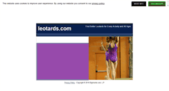 Desktop Screenshot of leotards.com